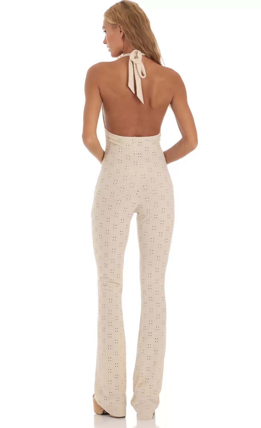 Jumpsuit In Cream^LUCY IN THE SKY Clearance